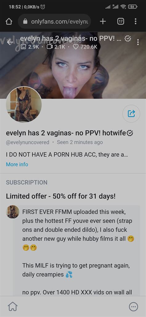 evelyn miller with two vaginas|OnlyFans star with two vaginas explains how her anatomy has。